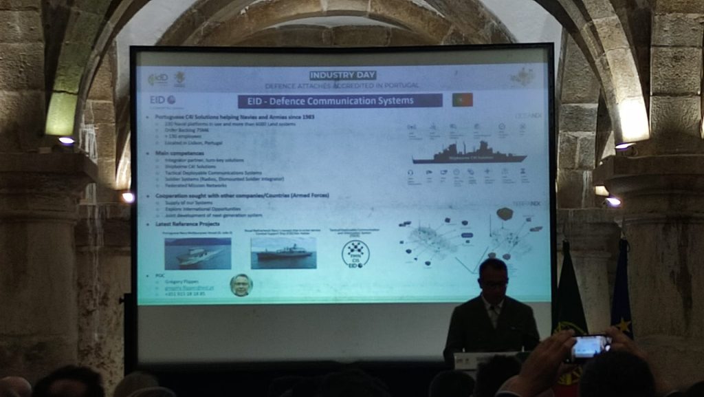 EID Presents Tactical Capabilities at the Defence Attachés’ Industry Day in Portugal